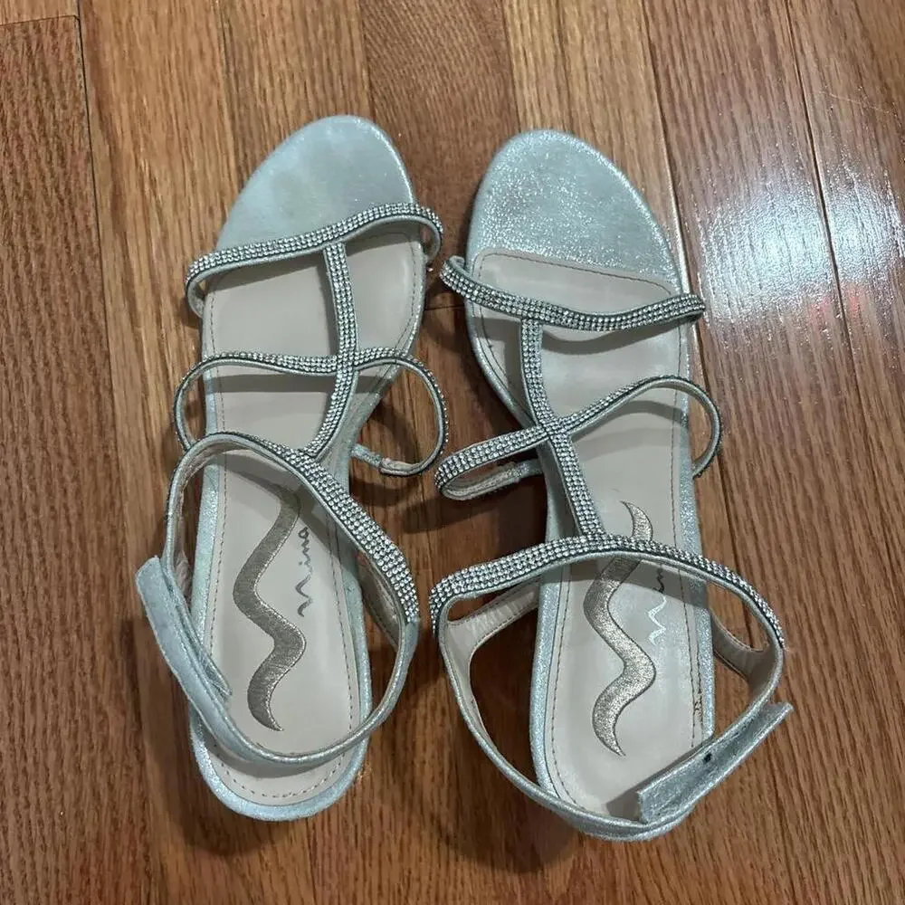 Women's silver grey Sandals